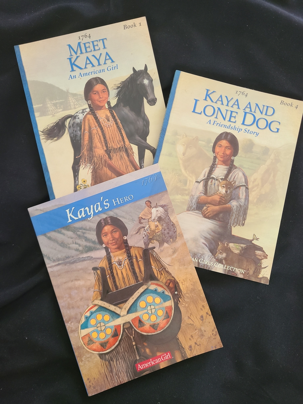 American Girl Kaya Book Trio (1, 3 & 4)